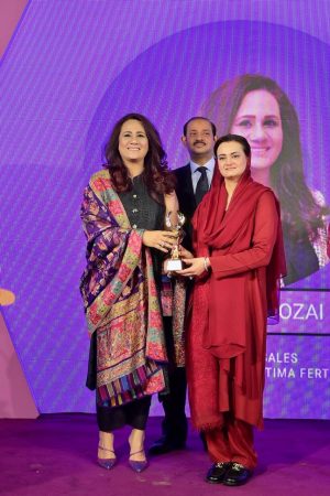 Punjab Government honors Fatima Fertilizer’s Rabel Sadozai with ‘Punjab Ki Beti’ Award on International Women’s Day